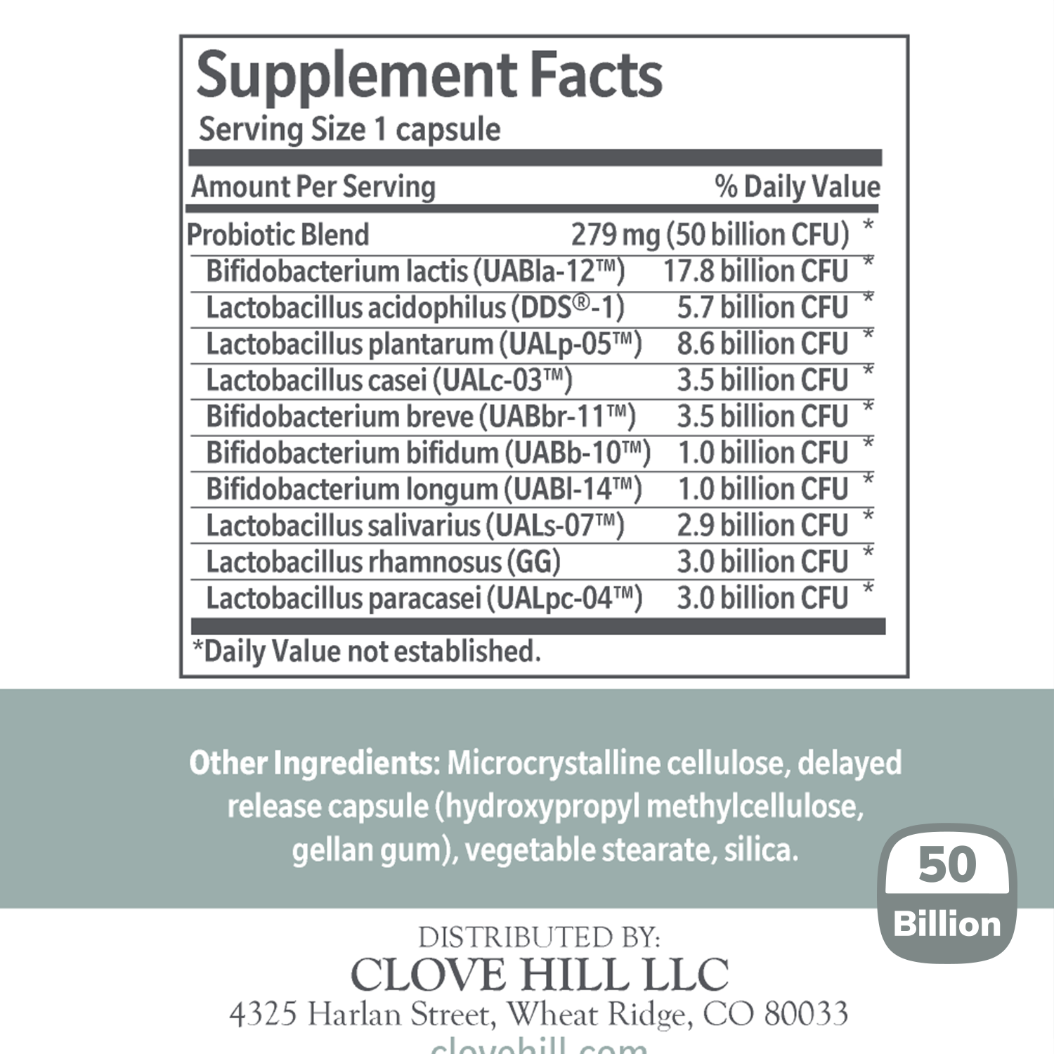 Clove Hill Clear Skin Probiotic-10